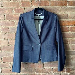 Veronica Beard Anaheim Upcollar Schoolboy Blazer